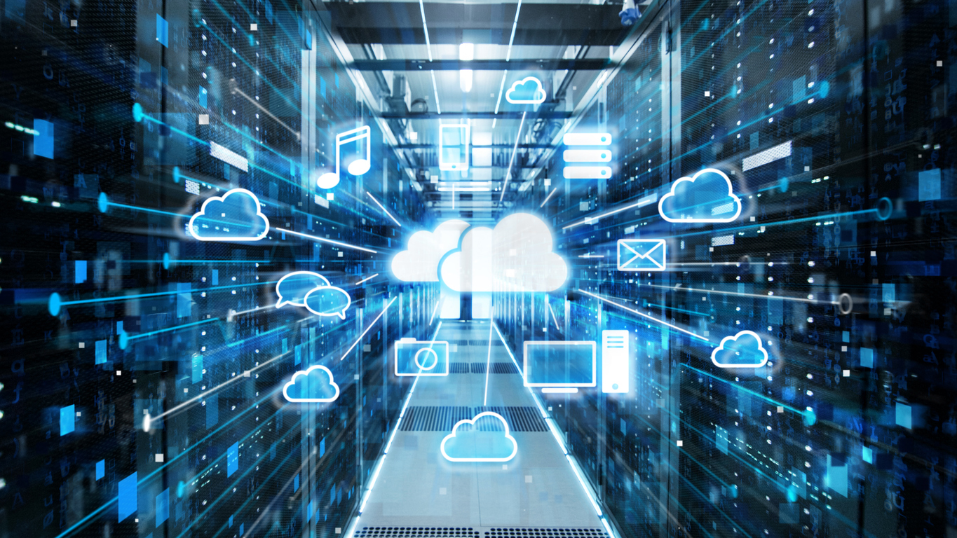 broadband provider cloud services in a datacenter